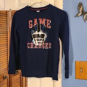 Game Changer Navy Sweatshirt size small